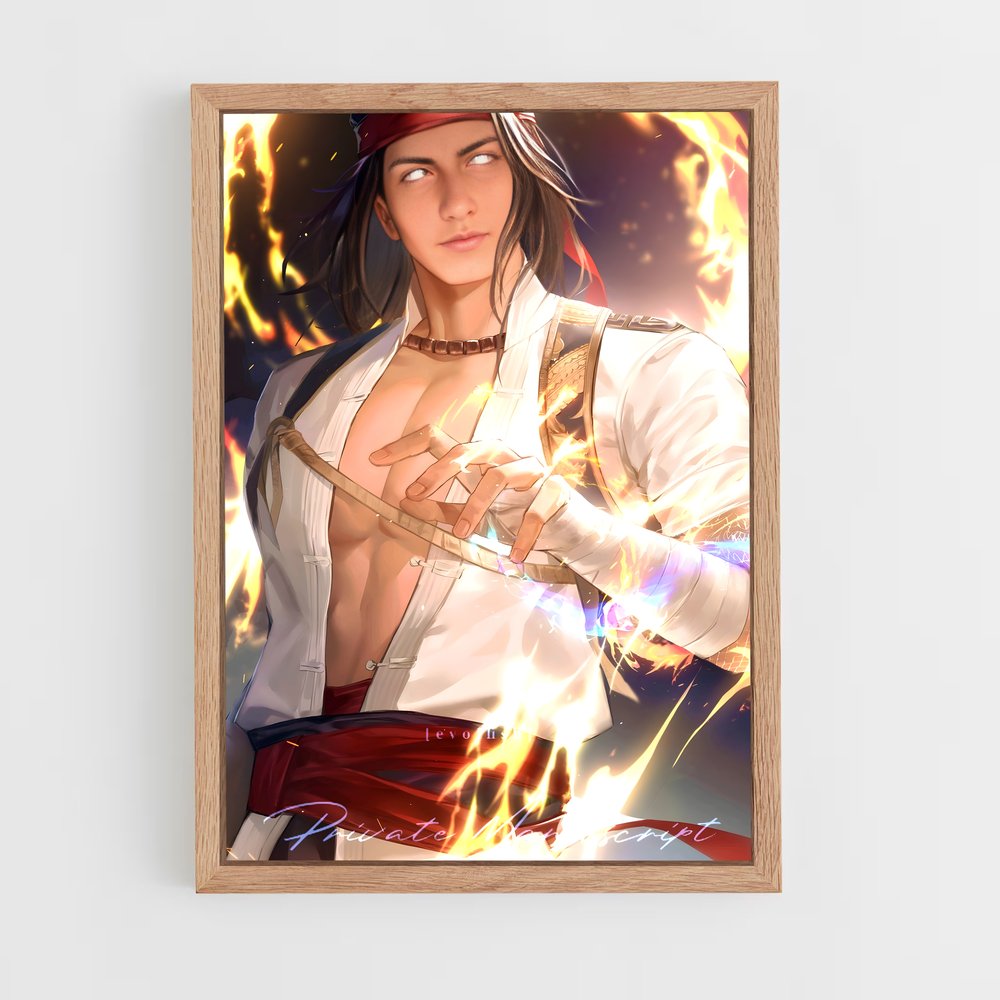 Poster Liu kang – affiche Mortal kombat (vue 4)